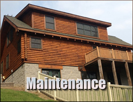  Browns Summit, North Carolina Log Home Maintenance